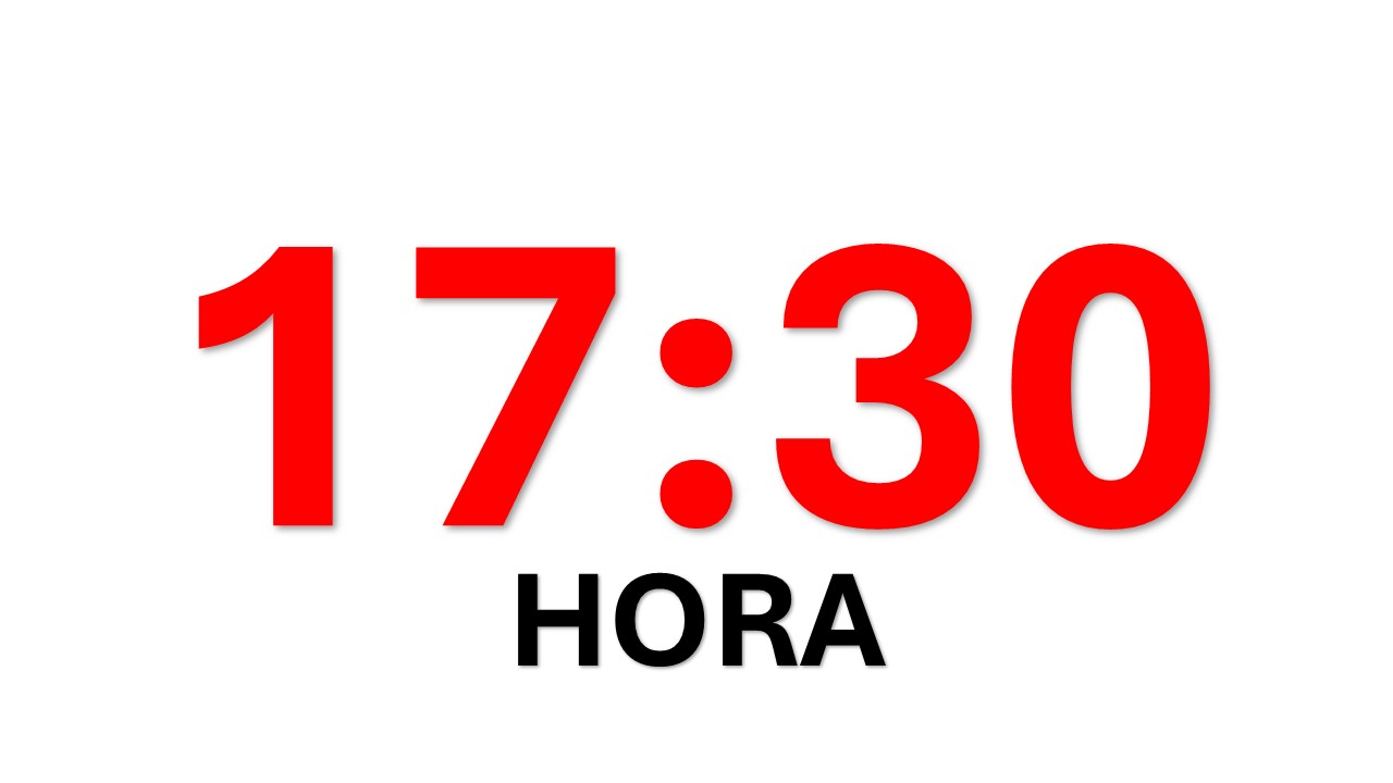 PINCHA, 17:30 h.