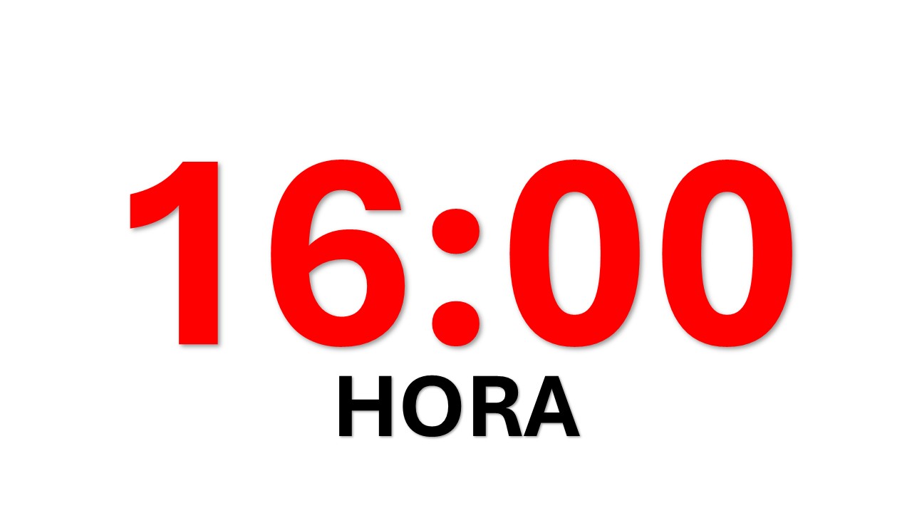 PINCHA, 16:00 h.