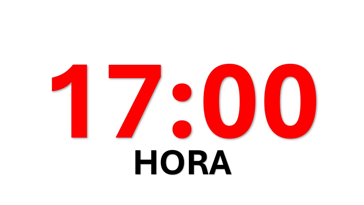 PINCHA, 17:00 h.